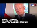 Bruno Le Maire, invité de Darius Rochebin : 