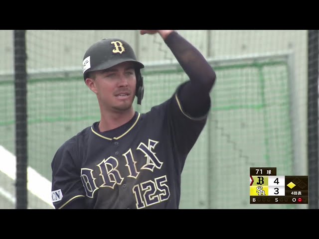 【ファーム】来日初打点‼ バファローズ・デール 2点タイムリー2ベースヒットで逆転‼ 2025年4月20日 福岡ソフトバンクホークス 対 オリックス・バファローズ