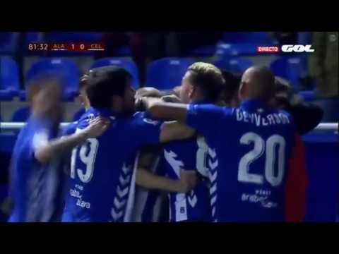 Alaves 1 0 Celta de Vigo Goals & Highlights  Edgar Goal  HD 08-02-2017 HD Youtube