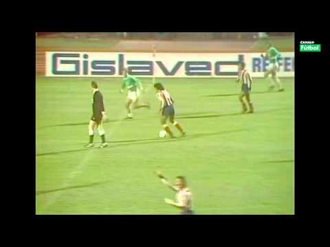 Rapid Viena-At. Madrid=1-2 ( Recopa 1976-77 )