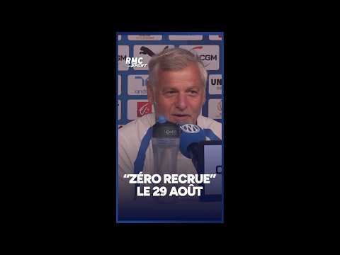 À l'OM, "ZÉRO RECRUE" le 29 août