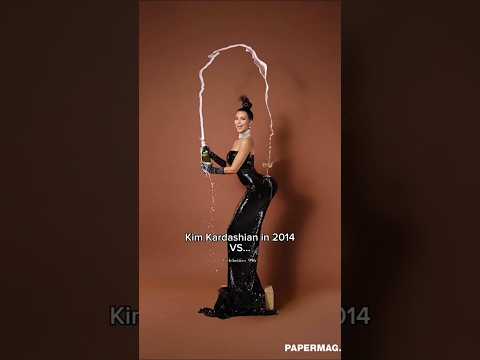 10 year later...✨🥂Kim Kardashian in 2014 vs 2024🔥💅🏻 #shorts #kimkardashian#fashion#model#celebrities