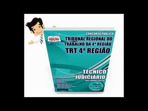 Apostila TRT-4 2015 - Técnico Judiciário - Área Administrativa