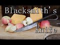 Forging the Blacksmiths Knife