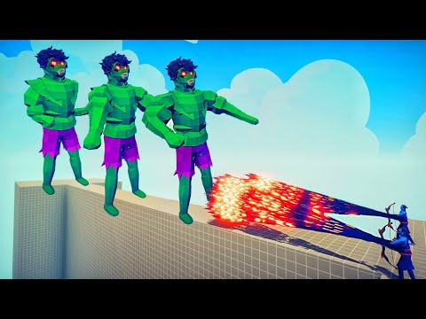3x HULK vs 2x EVERY GOD - Totally Accurate Battle Simulator TABS