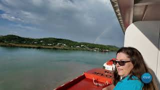 MSC Magnifica Balcony View: Stunning Antigua Cruise Port Experience