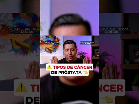 ⚠️ TYPES OF PROSTATE CANCER 👈