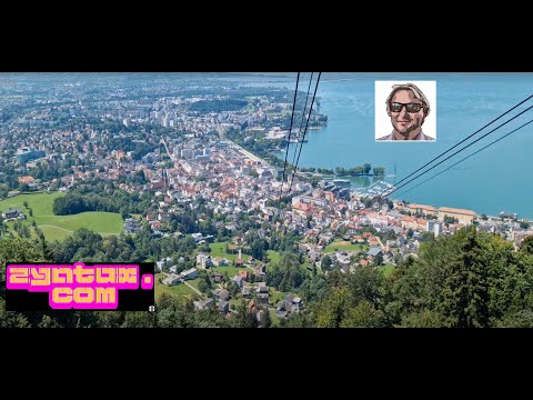 Mit der Seilbahn nach Bregenz Teil 2 / 2 + Impressionen aus der Altstadt, Sommer 2024 #4k #hdr