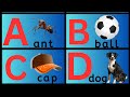 ABCD Learn English Alphabets A To Z Abcd Abcd Words With Spelling Sri Dharanie Kids