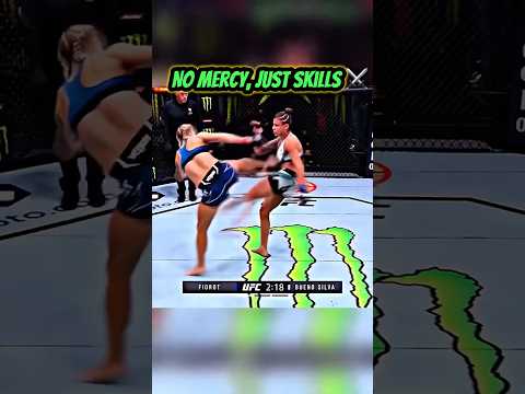 No Mercy, Just Skills ⚔️ #shorts  #boxing #combatsport #mma #muaythai #knockout #kickboxing