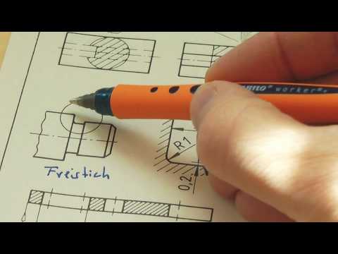 Corona-Crashkurs - Technisches Zeichnen: Besonderheiten in der Schnittdarstellung