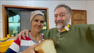 O PÃO DE GRÃOS DA CÉLIA  - RECEITA VEGANA