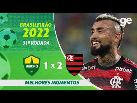 Gols e lances de Cuiabá x Flamengo