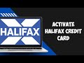 How to Activate Halifax Credit Card Account | Halifax Credit Card Activation