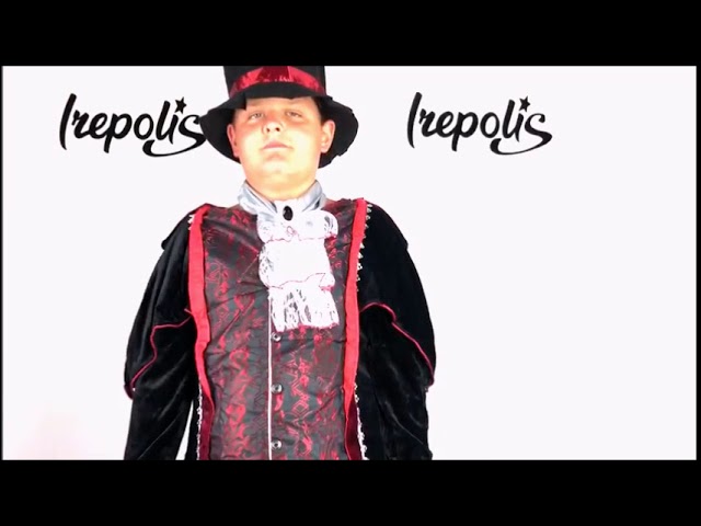 Vídeo relacionado con Funidelia Disfraz de Conde Drácula para hombre, Incluye pantalón, camisa con pechera y capa, Talla XL, Terror - Traje para adultos para fiestas, Carnaval y Halloween