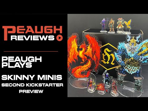 Peaugh Plays: SKINNY MINIS Kickstarter 2!