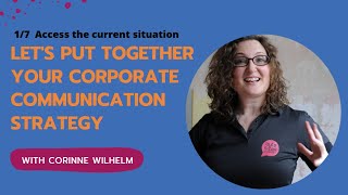 Creating or Optimizing your Corporate Communication Strategy 1/7