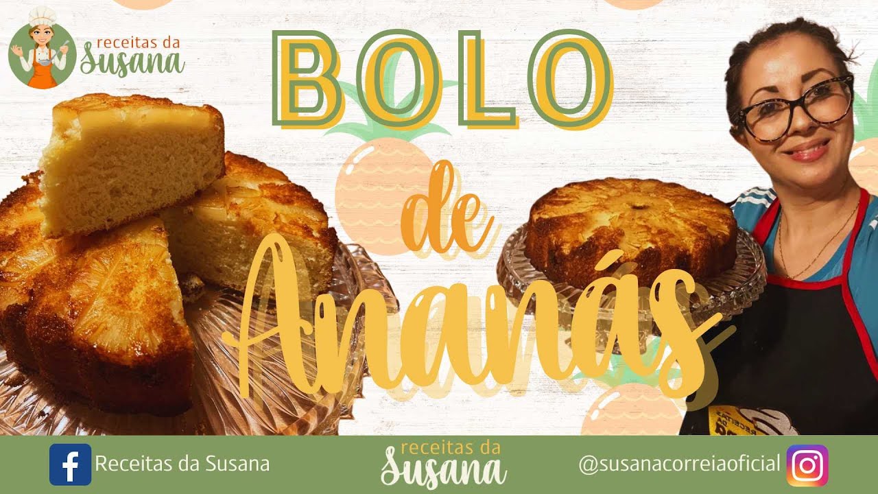 Bolo de Ananás RECEITA LIGHT