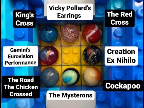 Marble Race: Noughts and Crosses