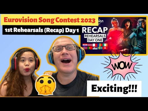 Rehearsal DAY 1 | Eurovision 2023 REACTION!