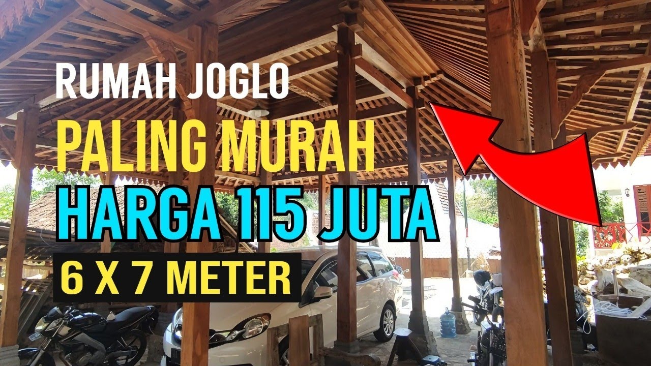 JOGLO MAU DIRUBAH UKURANNYA?? HARGA RUMAH JOGLO 115 JUTA!!