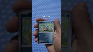 PRIMEIRO HIT NA COLEÇÃO NOVA EM !!! #pokemon #pokemonbr #pokemoncards #fypシ #viral