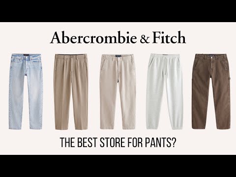 Best Abercrombie Pants for Men!! (Buyers Guide)