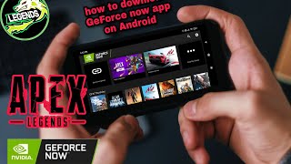 HOW TO DOWNLOAD GeForce now apk on Android mobile phone and how to Login