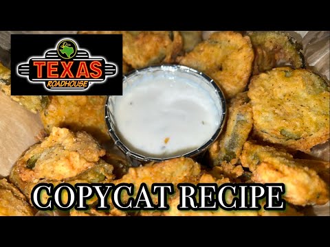 How To Make Fried Pickles | Texas Roadhouse Copycat Recipe |GAMEDAY Recipe