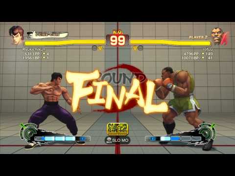 SSF4 AE: Ryukichikun (Fei Long) vs rofuu (Boxer) - Ranked Match (720p HD)