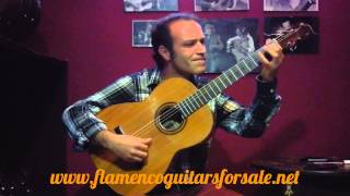 Mario Mas plays the Santos Hernández 1922 flamenco guitar for sale