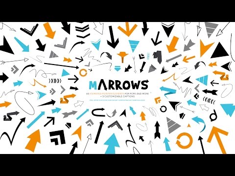 mArrows - 60 Animated Pointer Elements for FCPX and any other editing software