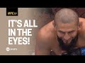GOOSEBUMPS Dricus Du Plessis Khamzat Chimaev Staredown Across The Octagon At UFC319