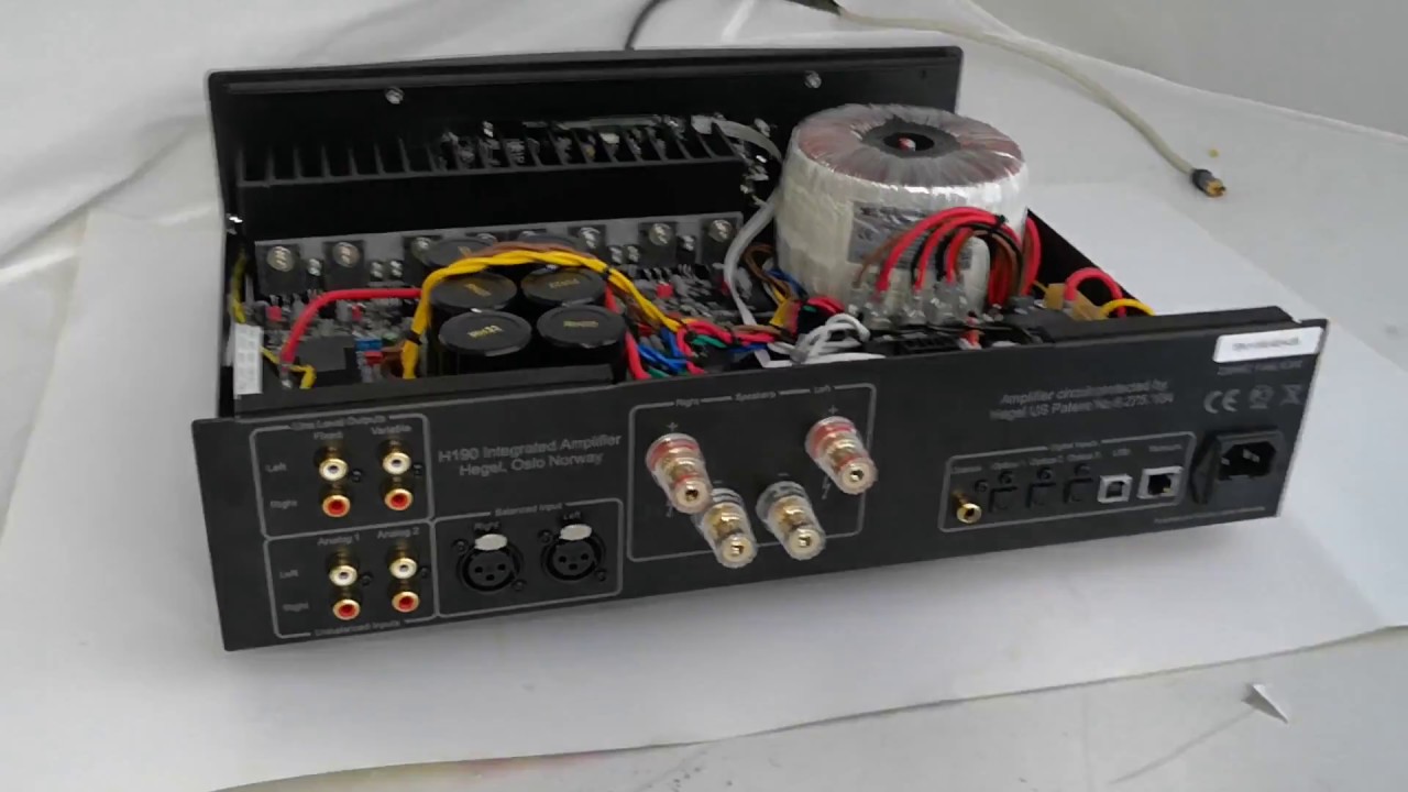 Hegel H190 from inside | Deep unboxing