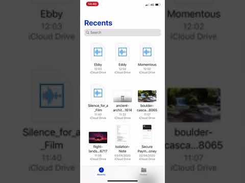 How to find files on iphone #downloads #files #iPhone How to find downloads or files on iPhone 📱