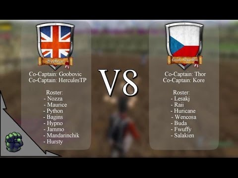 Napoleonic Wars World Cup : Great Britain vs Czech Republic - Practice Match