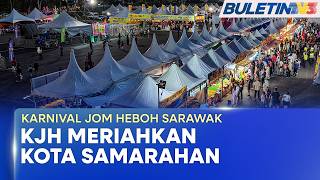 Download lagu KARNIVAL JOM HEBOH SARAWAK | Warga Samarahan Teruja Hadir KJH Segulai Sejalai mp3