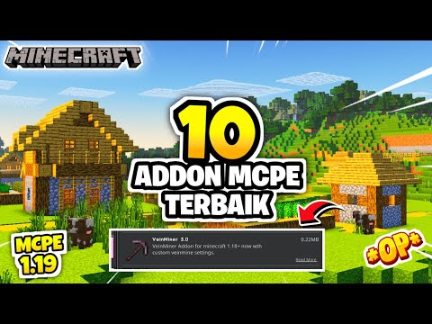 Hendra Ch. ID - 10 Best & Cool Minecraft Add-ons for Survival You Must Try!!【 MCPE Indonesia 】