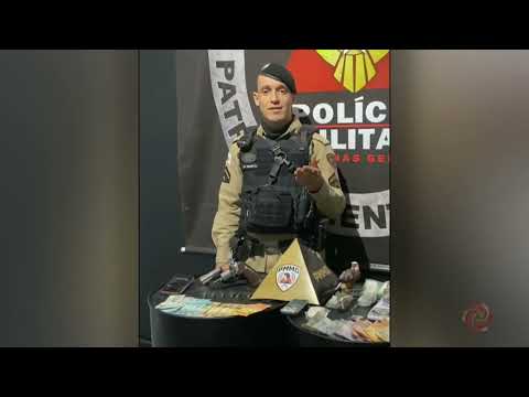 Itaúna: Suspeito de tráfico é preso no Bairro Pio XII