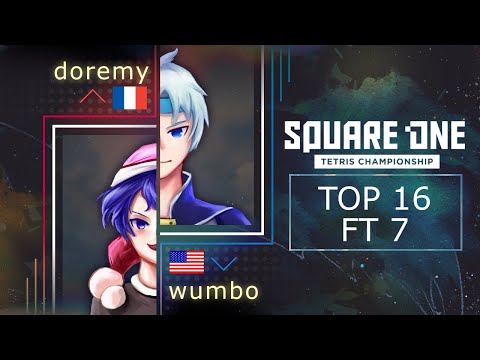 Doremy vs Wumbo - TOP 16 - Square One Tetris Championship 2022
