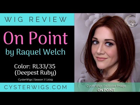 CysterWigs Wig Review: On Point by Raquel Welch, Color: RL33/35 (Deepest Ruby) [S7E1118 2019]