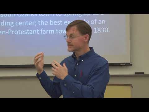 OZK 150: Introduction to Ozarks Studies - Lecture 4: Early Settlement of the Ozarks II