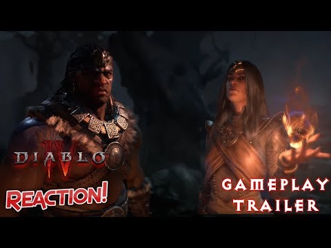 Diablo 4 Gameplay Trailer - Krimson KB Reacts - Blizzcon 2019 Reactions