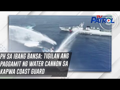 PH sa ibang bansa: Tigilan ang paggamit ng water cannon sa kapwa coast guard TV Patrol