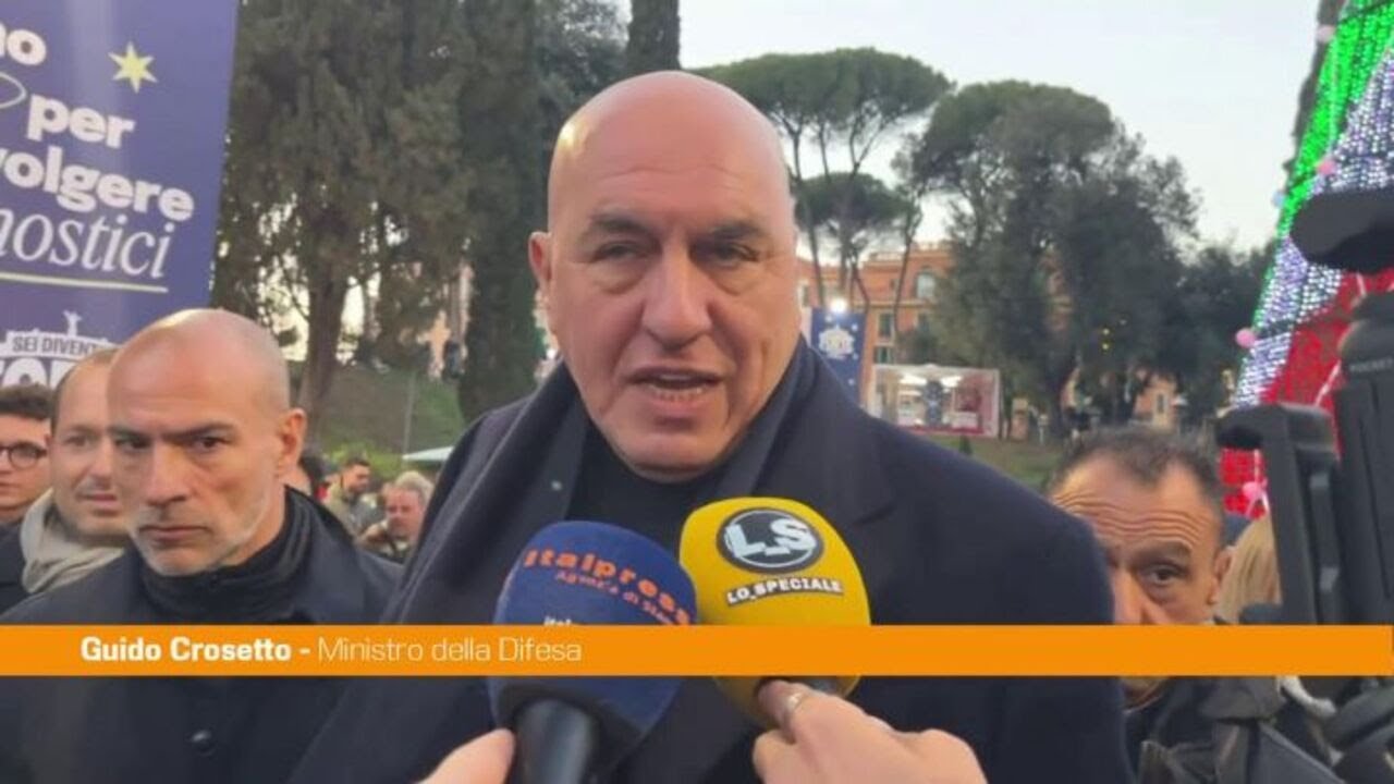 Ucraina, Crosetto "L'Europa deve fare di tutto per ottenere una pace giusta"