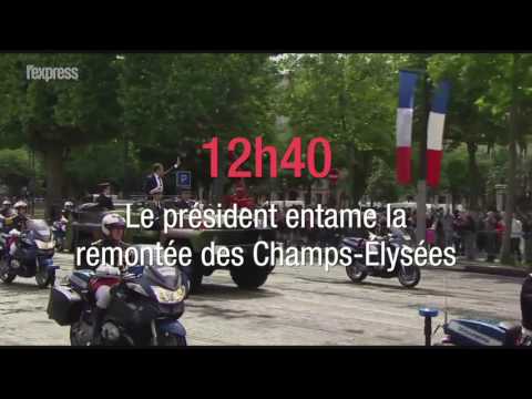 Pluie, sourires et bains de foule: la passation de pouvoir si vous l'avez ratée