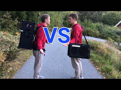 Soundboks 3 Backpack VS Soundboks Go Strap Test