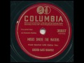 GOLDEN GATE QUARTET - Columbia 36937 - Moses Smote the Waters