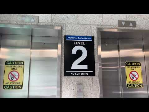 BUSY Pine State Hydraulic Elevators @ The Haymarket Sq Garage-Boston MA