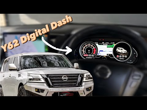 Y62 Patrol Digital Dash Upgrade.